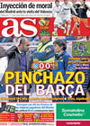 Portada diario AS del 18 de Abril de 2010