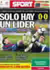 Portada diario Sport del 18 de Abril de 2010