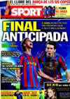 Portada diario Sport del 20 de Abril de 2010