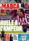 Portada diario Marca del 23 de Abril de 2010