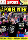 Portada diario Sport del 25 de Abril de 2010