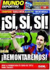 Portada Mundo Deportivo del 28 de Abril de 2010