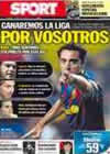 Portada diario Sport del 30 de Abril de 2010