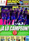 Portada Mundo Deportivo del 2 de Mayo de 2010