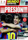 Portada Mundo Deportivo del 5 de Mayo de 2010