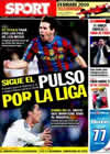 Portada diario Sport del 6 de Mayo de 2010