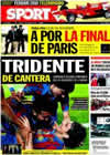 Portada diario Sport del 7 de Mayo de 2010