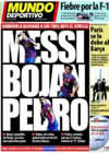 Portada Mundo Deportivo del 7 de Mayo de 2010