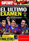 Portada diario Sport del 8 de Mayo de 2010