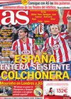 Portada diario AS del 12 de Mayo de 2010