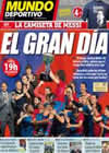 Portada Mundo Deportivo del 16 de Mayo de 2010