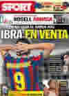 Portada diario Sport del 18 de Mayo de 2010