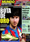 Portada Mundo Deportivo del 18 de Mayo de 2010