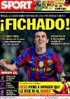 Portada diario Sport del 19 de Mayo de 2010