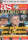 Portada diario AS del 22 de Mayo de 2010