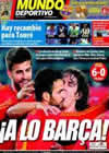 Portada Mundo Deportivo del 9 de Junio de 2010