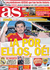 Portada diario AS del 11 de Junio de 2010