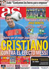 Portada diario AS del 15 de Junio de 2010