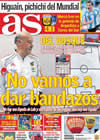 Portada diario AS del 18 de Junio de 2010