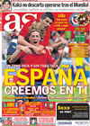 Portada diario AS del 25 de Junio de 2010