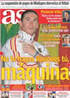 Portada diario AS del 27 de Junio de 2010