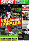 Portada diario Sport del 29 de Junio de 2010