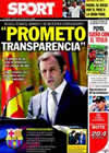 Portada diario Sport del 2 de Julio de 2010