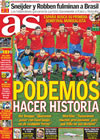 Portada diario AS del 3 de Julio de 2010