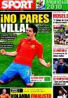 Portada diario Sport del 7 de Julio de 2010