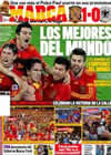 Portada diario Marca del 8 de Julio de 2010