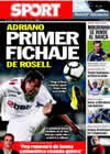 Portada diario Sport del 17 de Julio de 2010