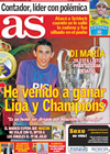 Portada diario AS del 20 de Julio de 2010