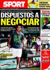 Portada diario Sport del 23 de Julio de 2010