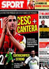 Portada diario Sport del 28 de Julio de 2010