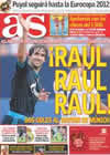 Portada diario AS del 2 de Agosto de 2010