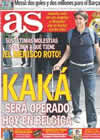 Portada diario AS del 5 de Agosto de 2010