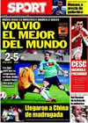 Portada diario Sport del 5 de Agosto de 2010