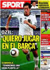 Portada diario Sport del 9 de Agosto de 2010