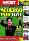 Portada diario Sport del 10 de Agosto de 2010