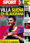 Portada diario Sport del 11 de Agosto de 2010