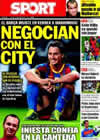 Portada diario Sport del 12 de Agosto de 2010