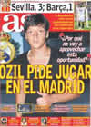 Portada diario AS del 15 de Agosto de 2010