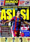 Portada Mundo Deportivo del 16 de Agosto de 2010