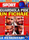 Portada diario Sport del 21 de Agosto de 2010