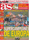 Portada diario AS del 28 de Agosto de 2010