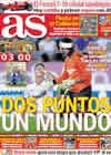 Portada diario AS del 30 de Agosto de 2010