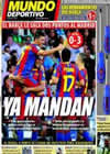 Portada Mundo Deportivo del 30 de Agosto de 2010