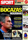 Portada diario Sport del 3 de Septiembre de 2010