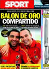 Portada diario Sport del 5 de Septiembre de 2010