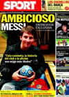 Portada diario Sport del 6 de Septiembre de 2010